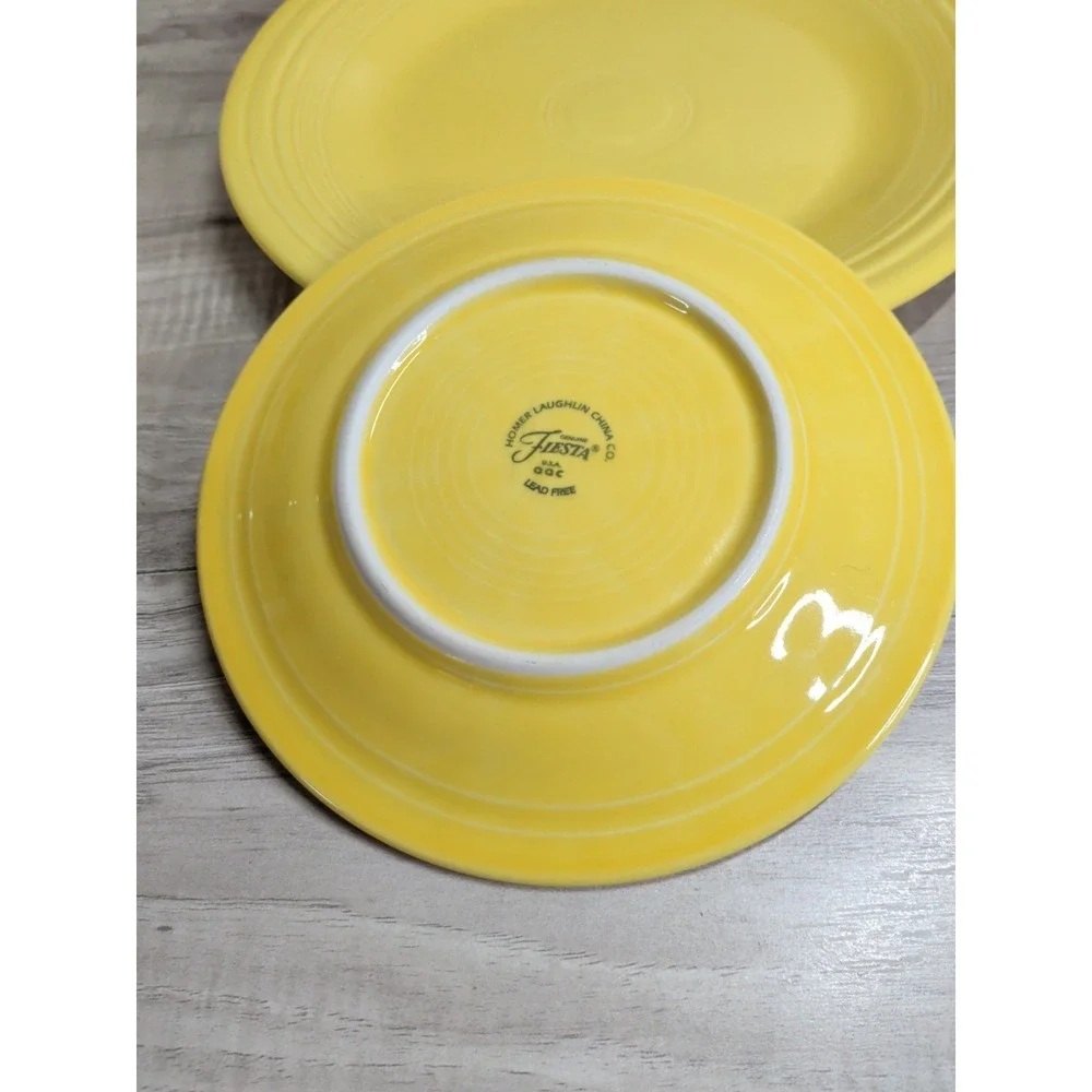 Homer Laughlin Fiestaware 5-pc Place Setting Yellow